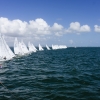 Star Class sailing at the Bacardi Cup, Bacardi Miami Sailing Week, day three.