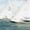 Star Class sailing at the Bacardi Cup, Bacardi Miami Sailing Week, day three.