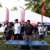 Bacardi Miami Sailing Week hospitality tent and mid-week party.